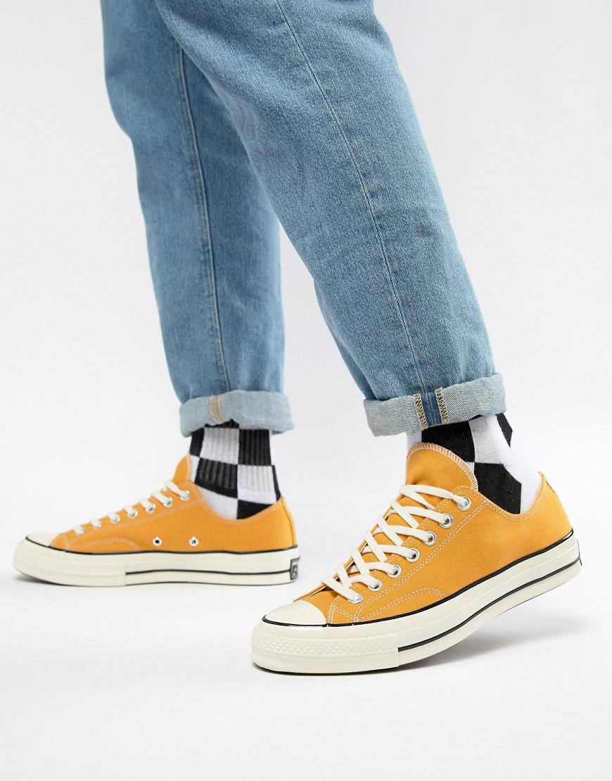 converse all star ox yellow