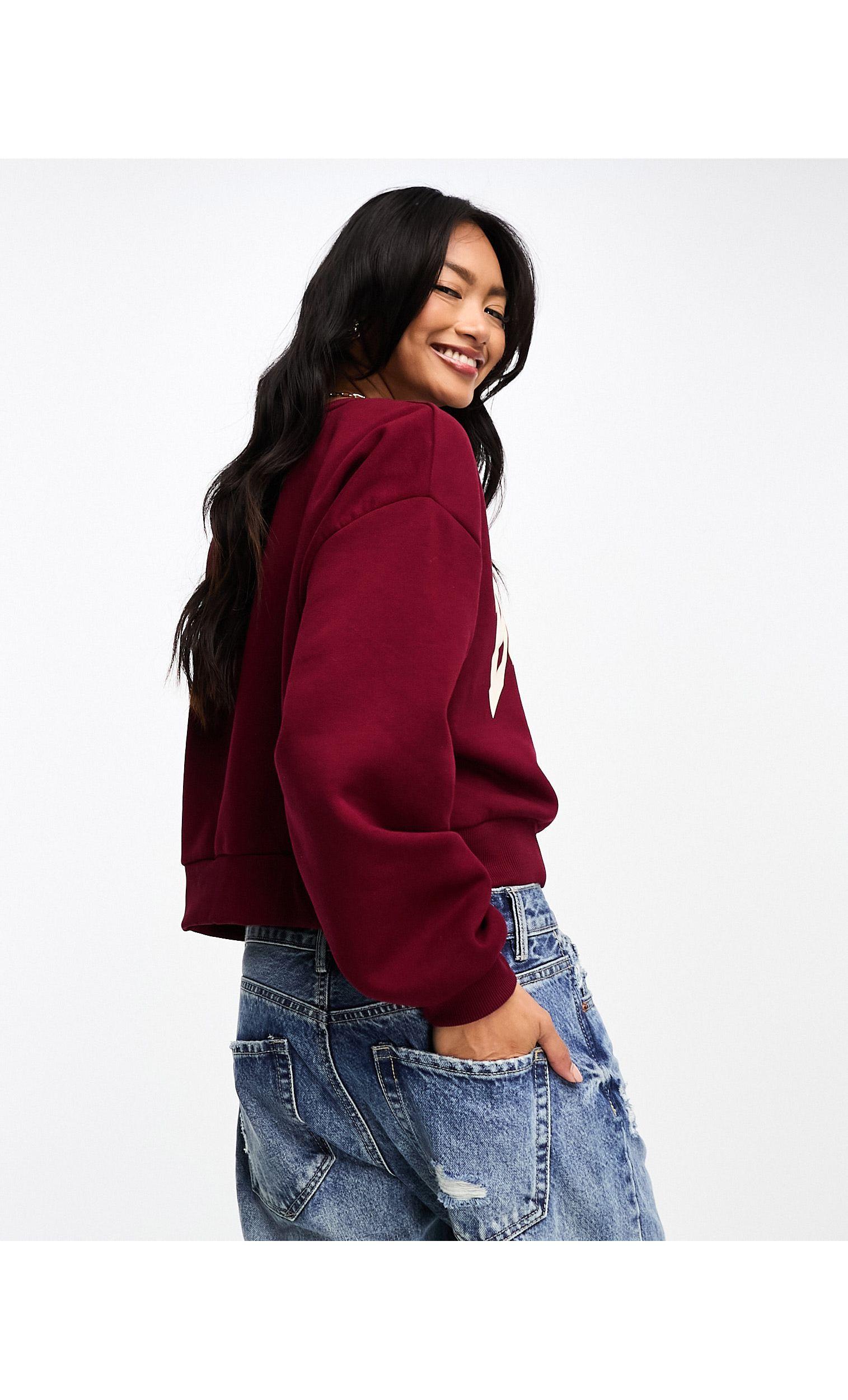 Slouchy sweatshirt deals