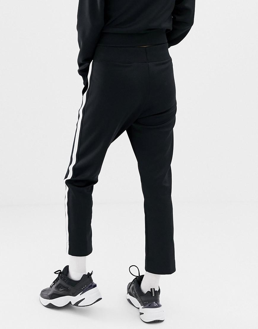 nike exclusive black polyknit track pants