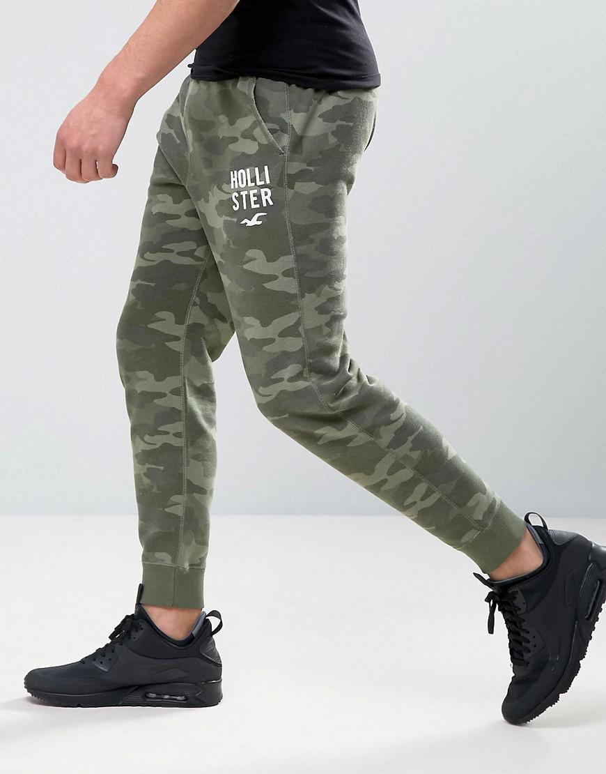 hollister camo joggers womens