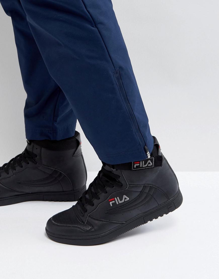 Fila Fila Fx-100 Mid Trainers In Black for Men | Lyst