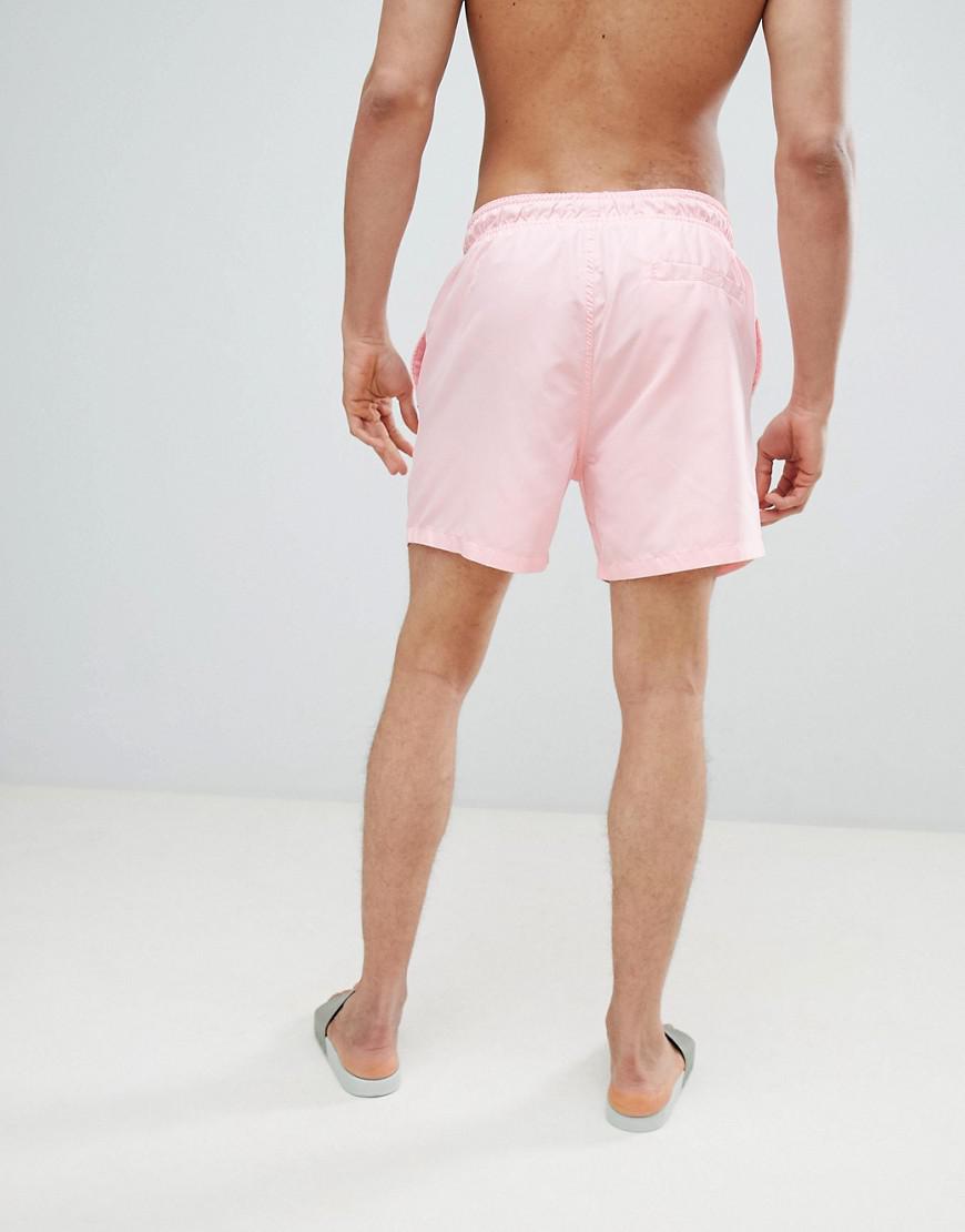 New Look Swim Shorts In Pink for Men Lyst