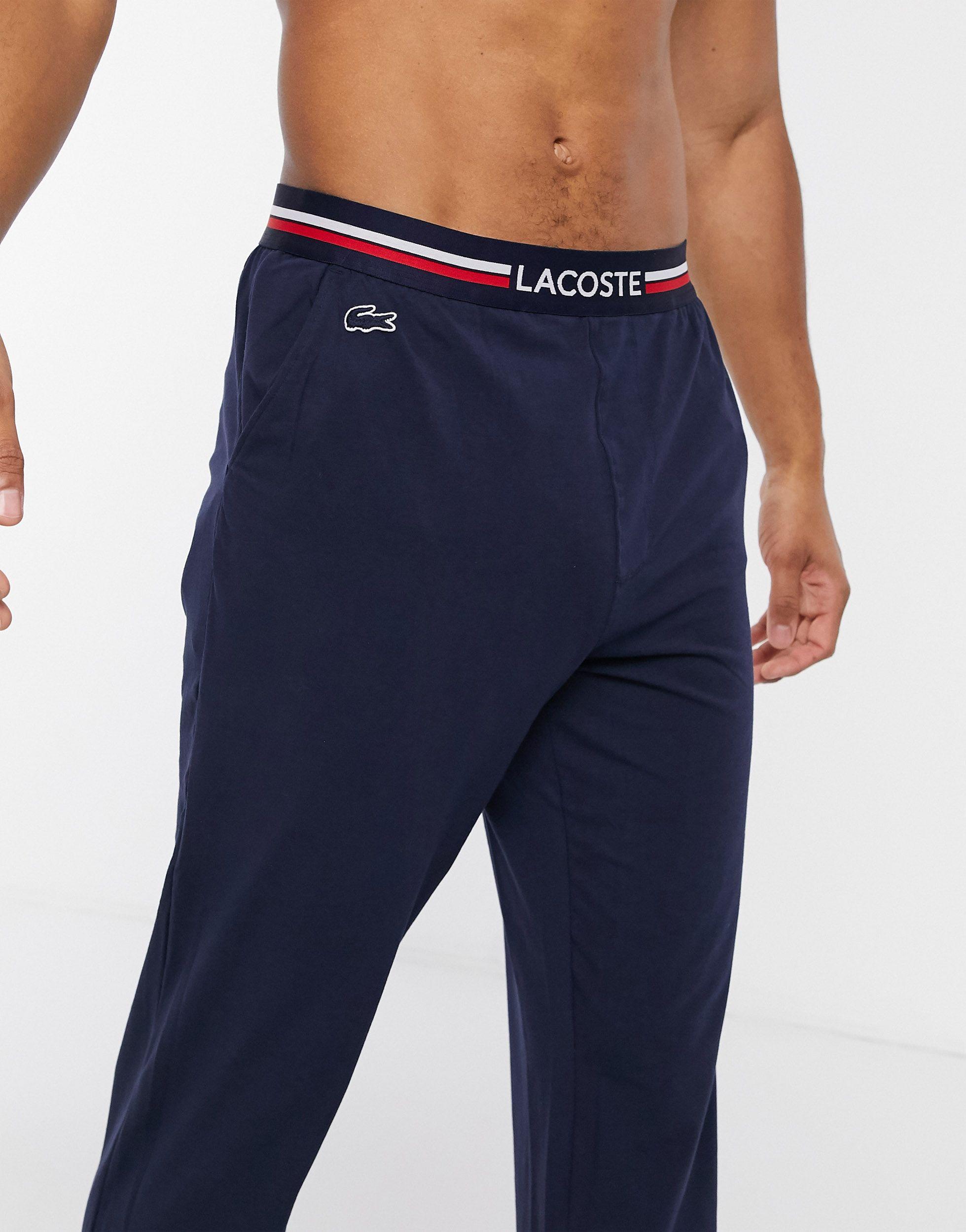 lacoste men joggers
