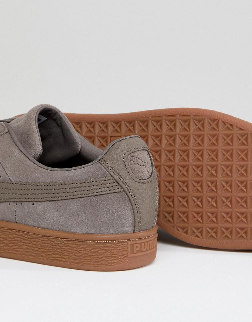 puma suede grey gum