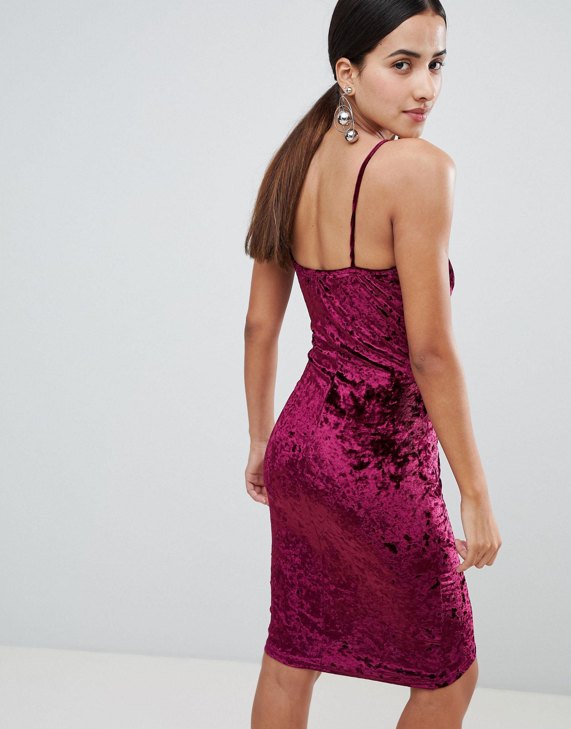 ax paris velvet dress