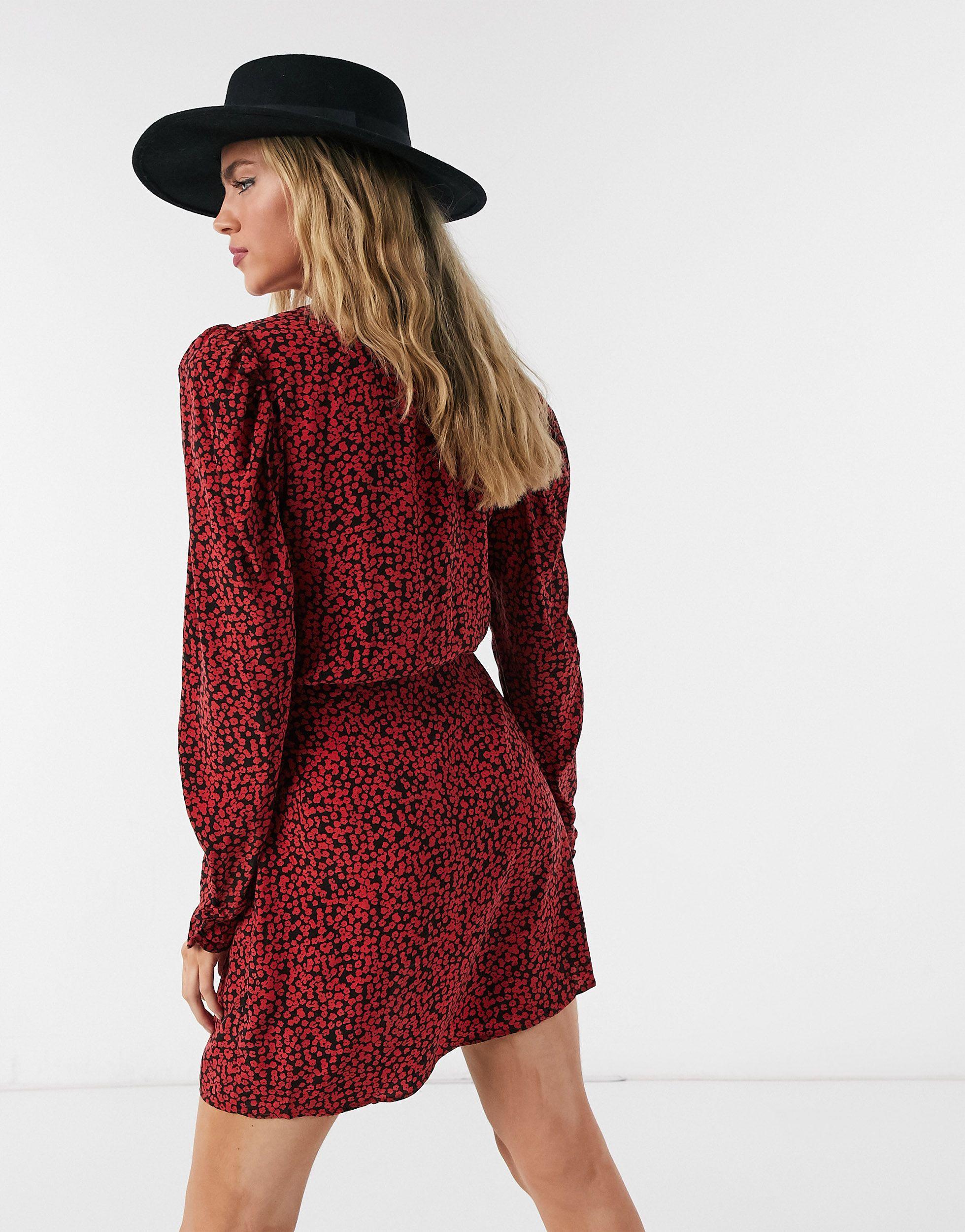 free people kinsley wrap dress