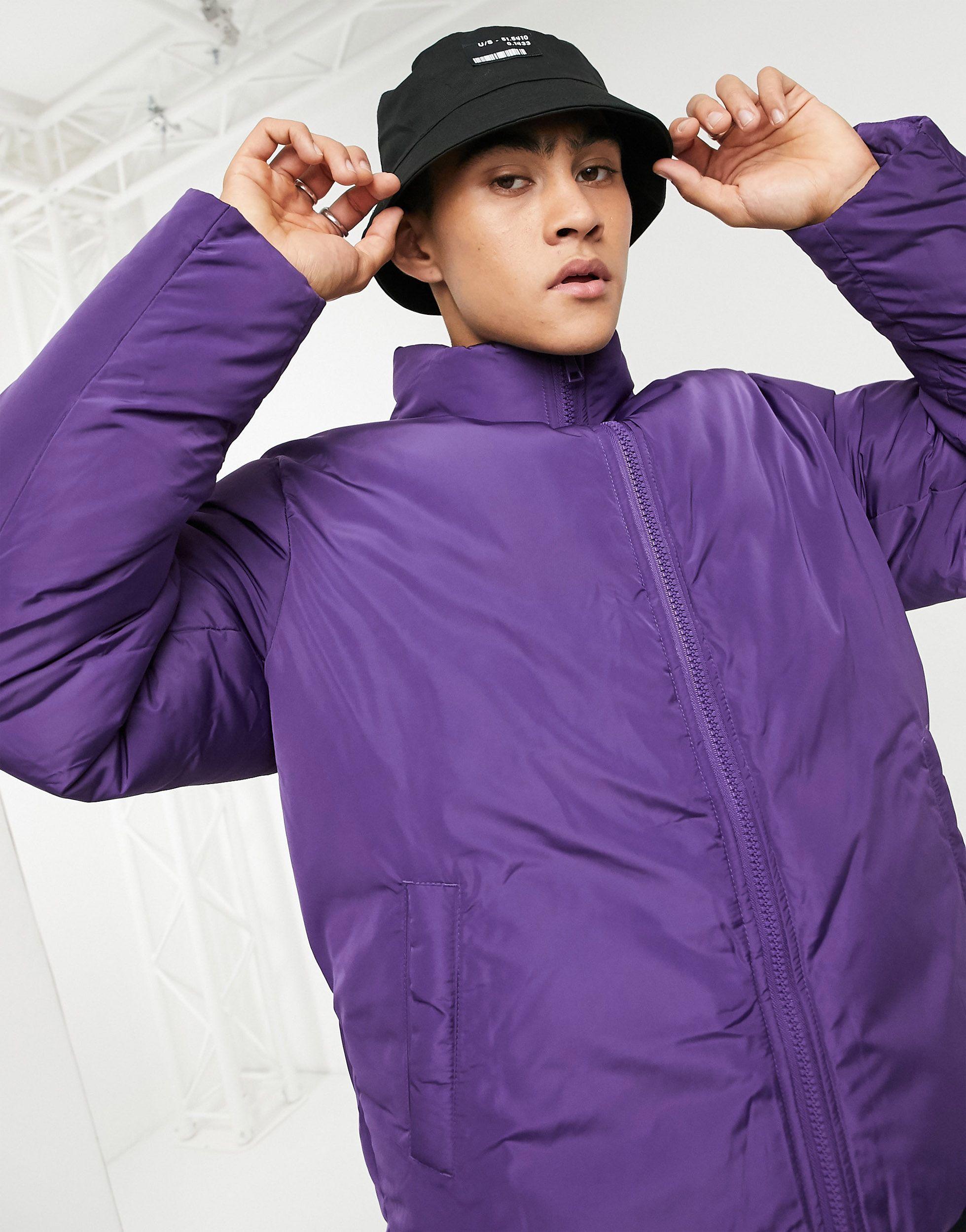 cord cropped puffer jacket