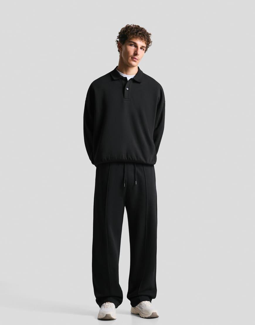 Bershka Felpa Tuta Bershka Bianca E Nera Bershka Felpa Nera Con