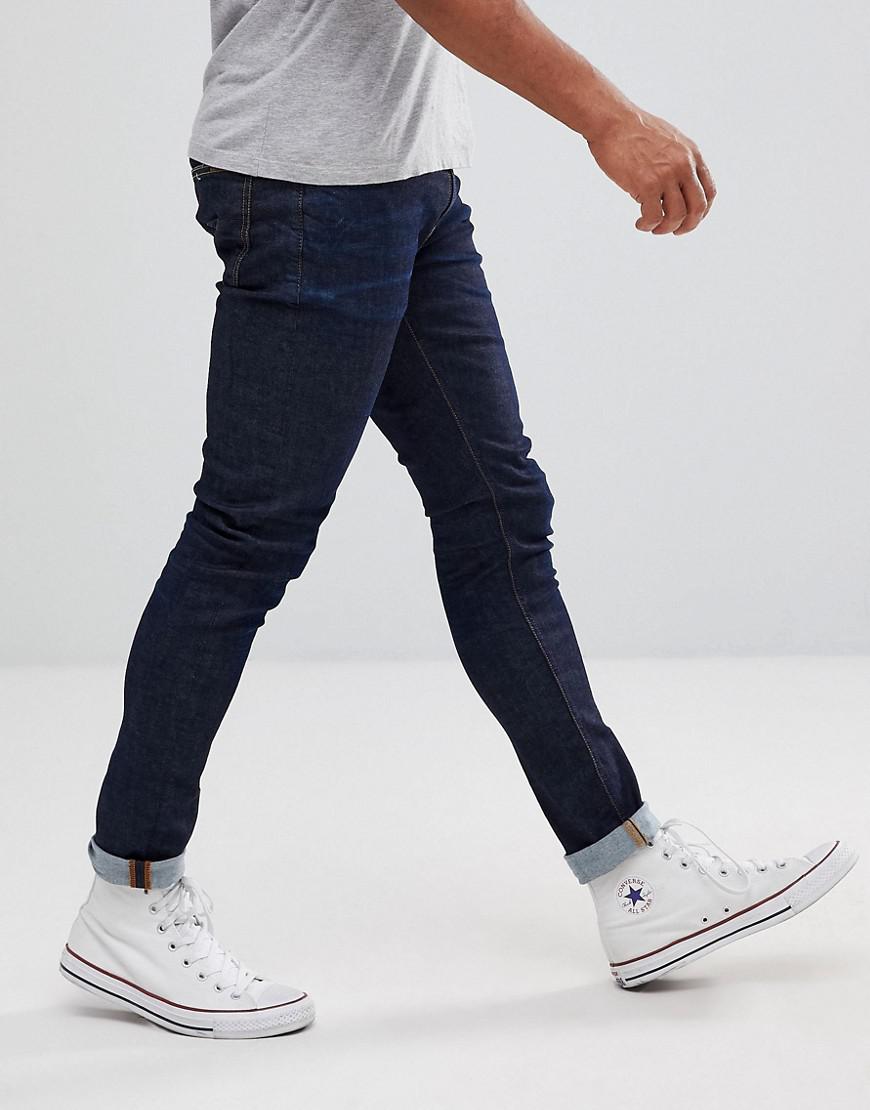 nudie skinny lin rinse selvage