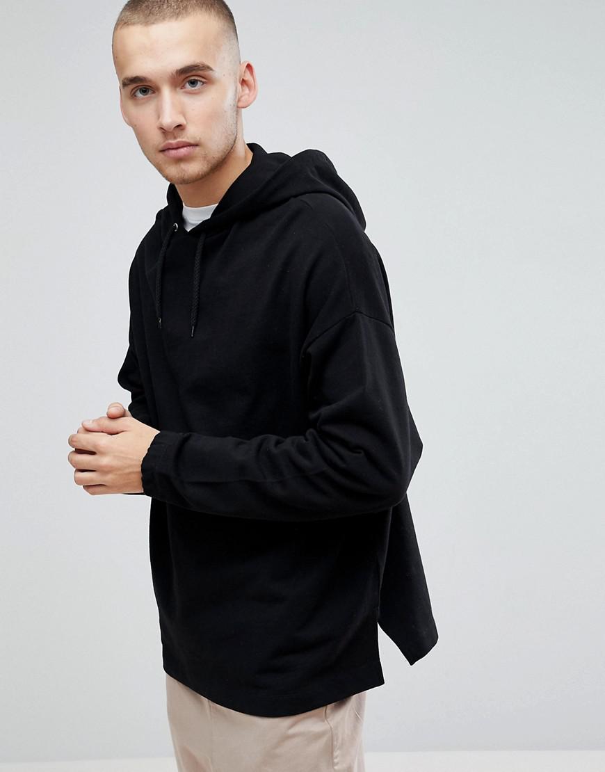 Longline oversized hoodie deals