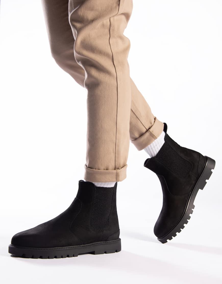 Mens Black Tom Boots Top Toms Black Boots Mens Hot Sale