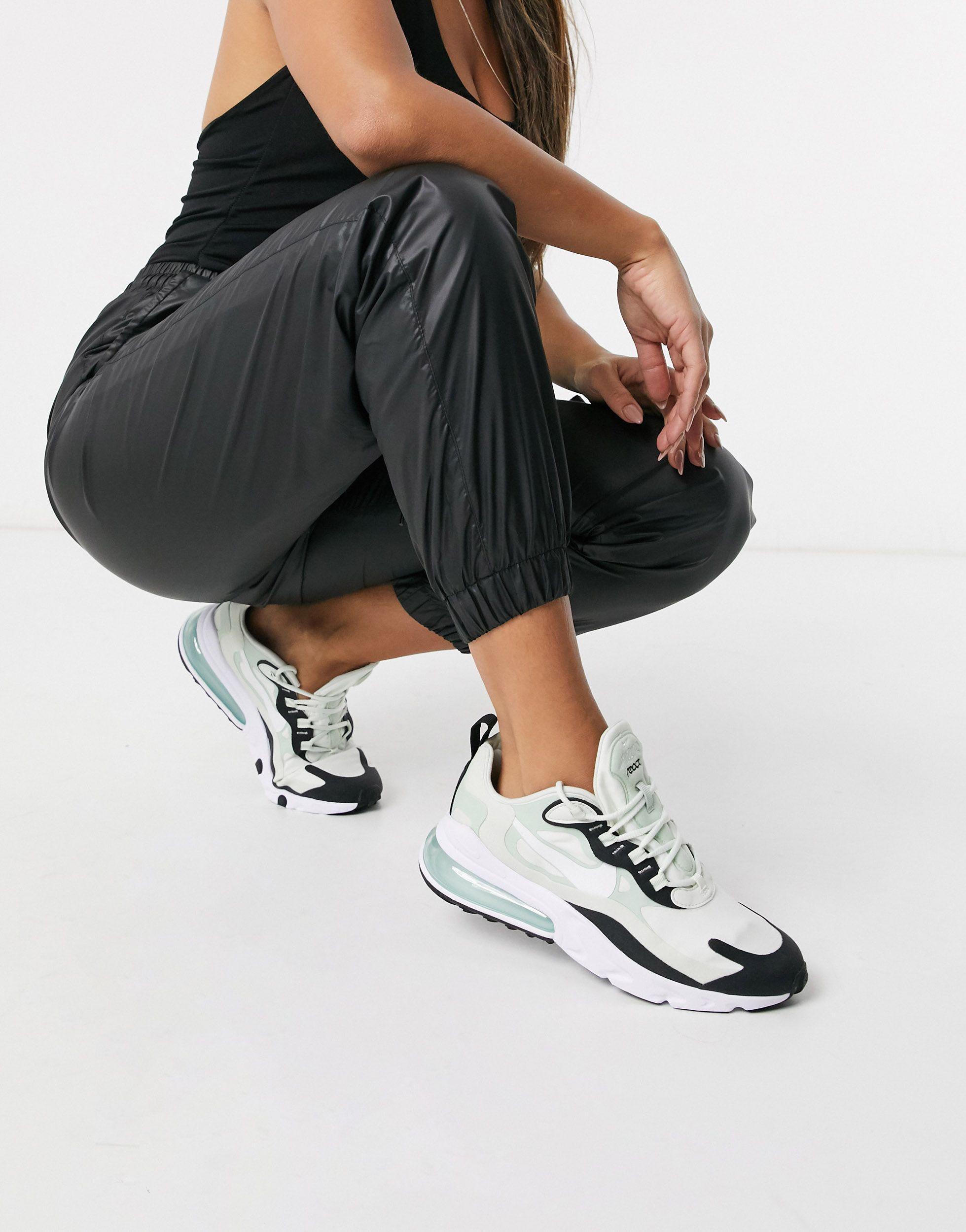 aan de andere kant, Omgekeerd Gevoel Nike Air Max 270 React Mint Green Sneakers | Lyst