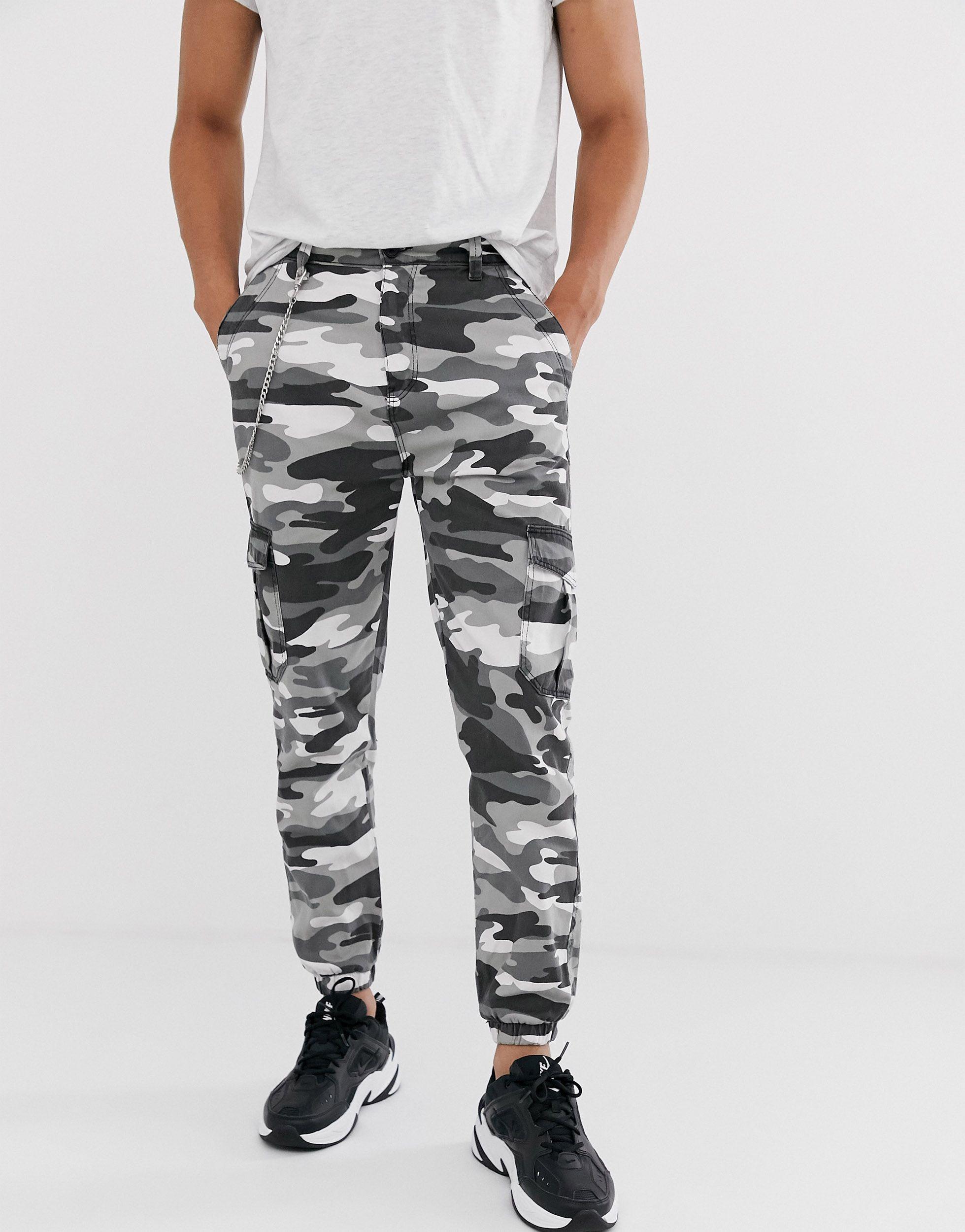Pantalon Gris Bershka Hombre Online Store, UP TO 64% OFF |  www.apmusicales.com