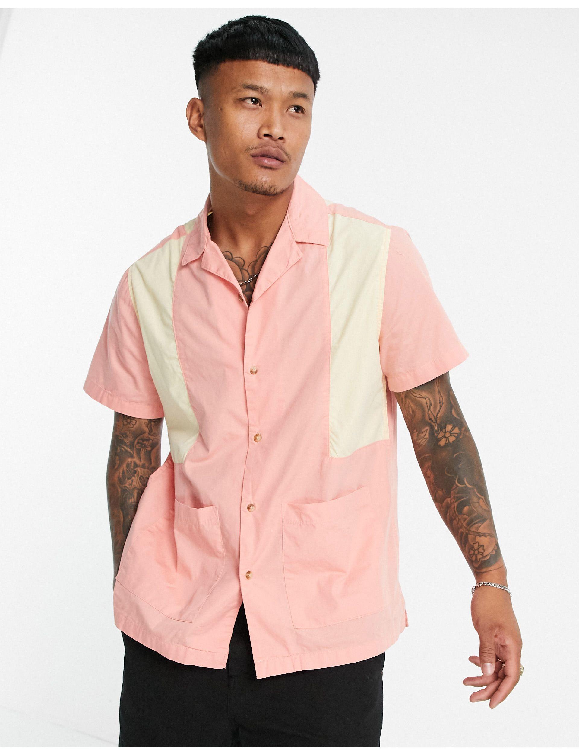 ASOS – bowling-hemd in Pink für Herren | Lyst DE