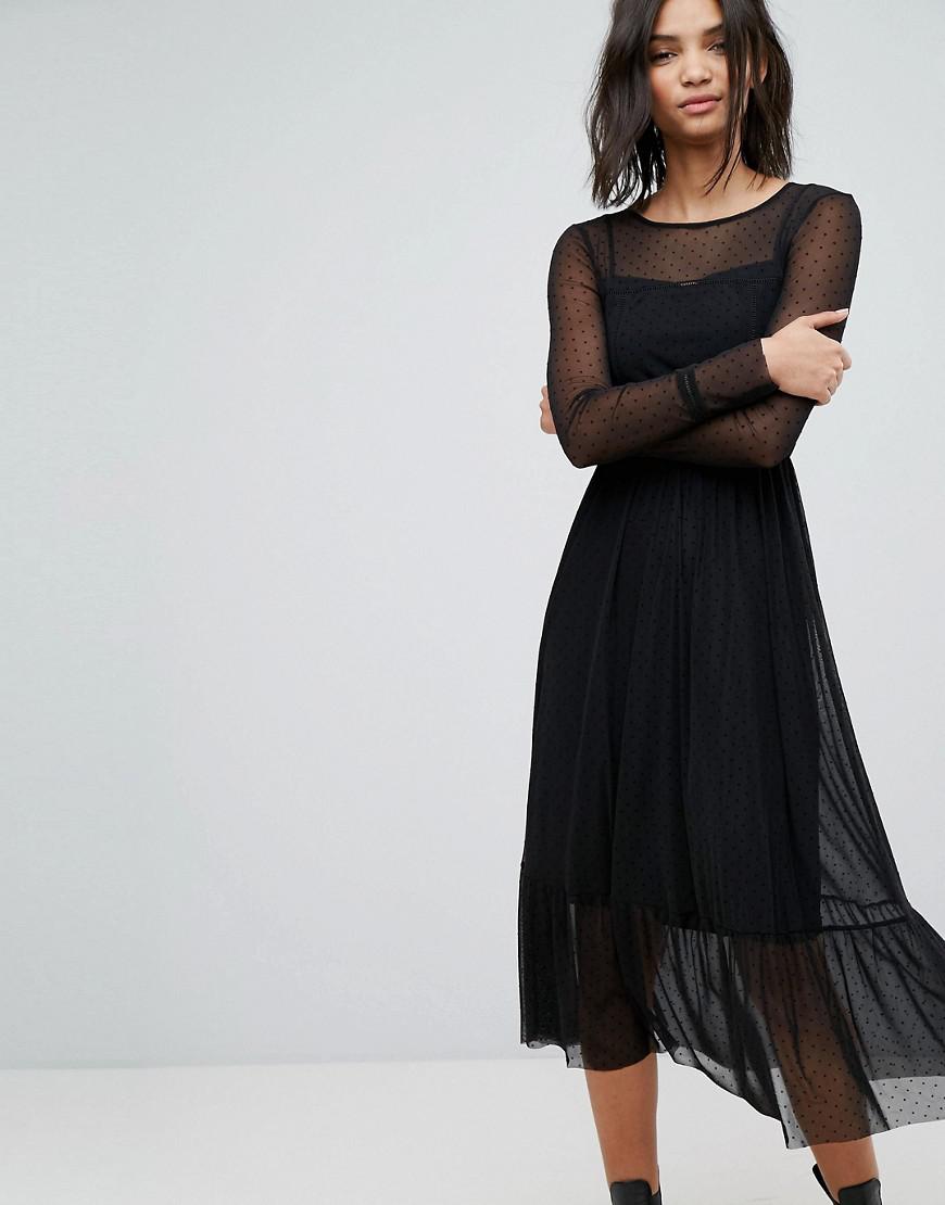 stradivarius maxi dress