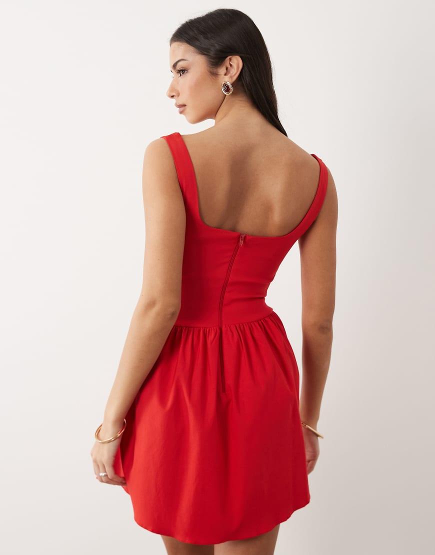 strapless open back dress High Low One Shoulder Chiffon Bridesmaid Dresses