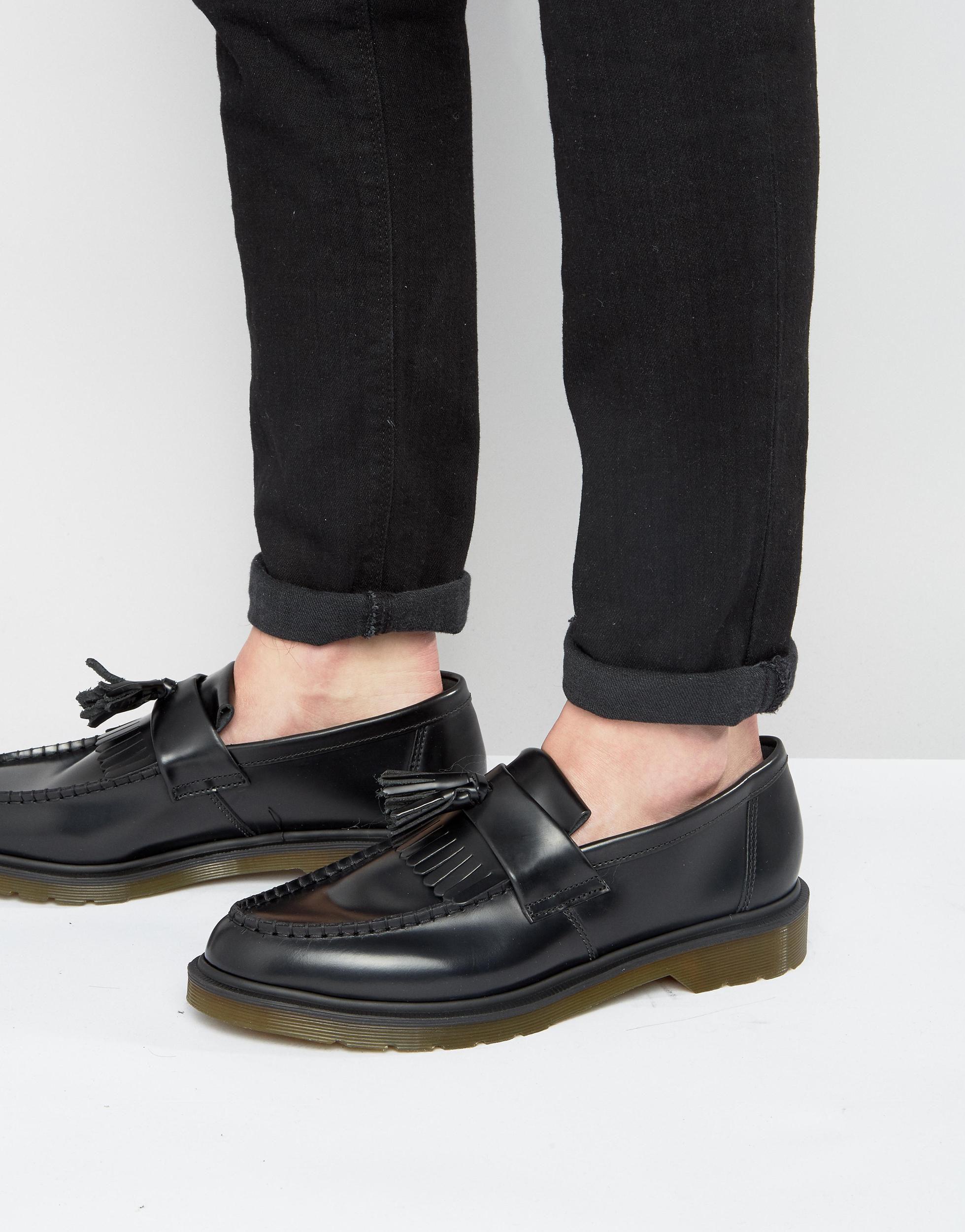 Dr. Martens Adrian Tassel Loafers in Black for Men | Lyst Canada