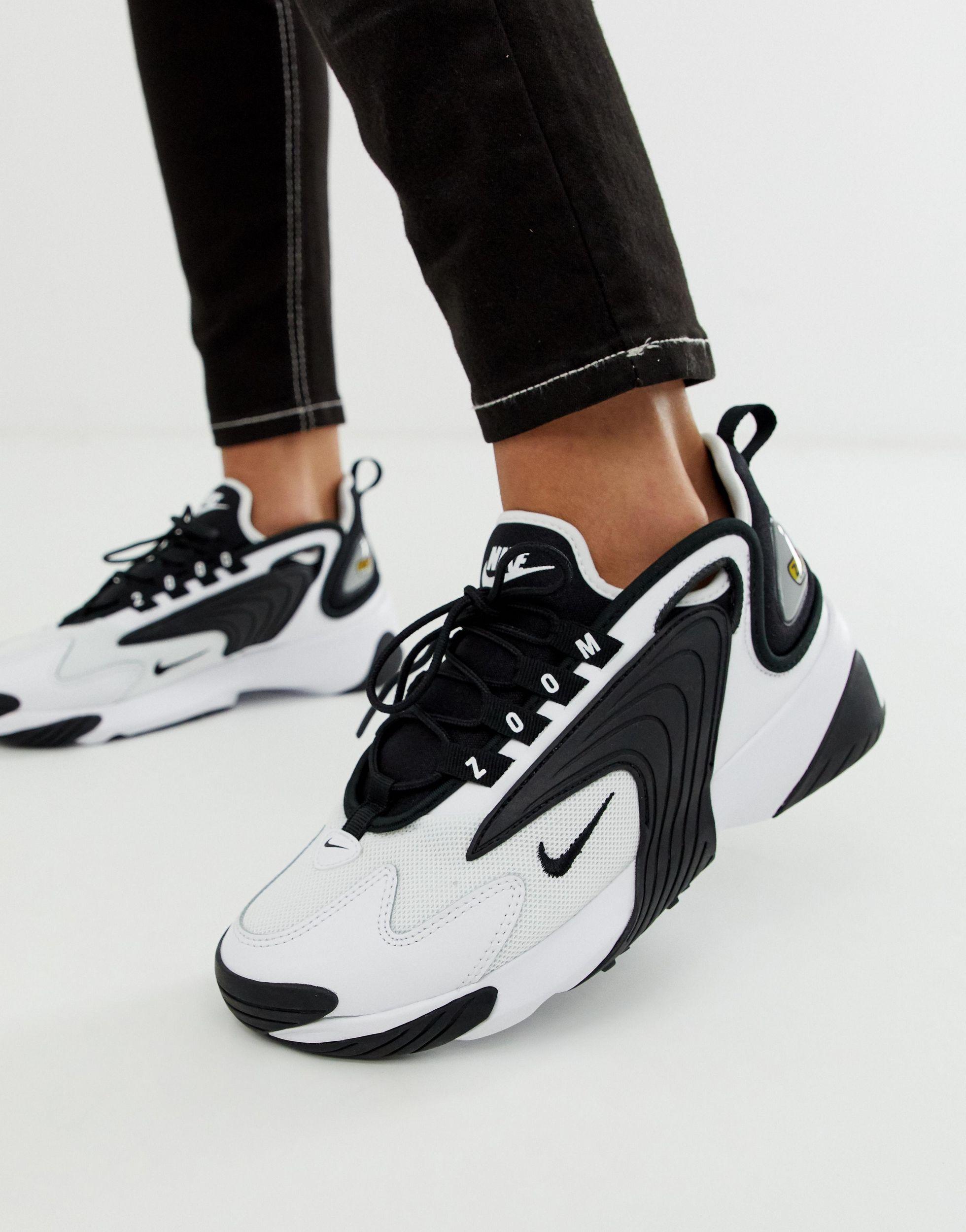 Nike Leather Zoom 2k in White/Black (Black) | Lyst ملابس رجالية