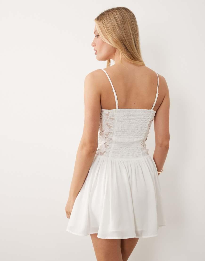 chinese dress ladies Abercrombie Size 10 Cream Polyester Big Girls Dress Special Occasion   2ndchild