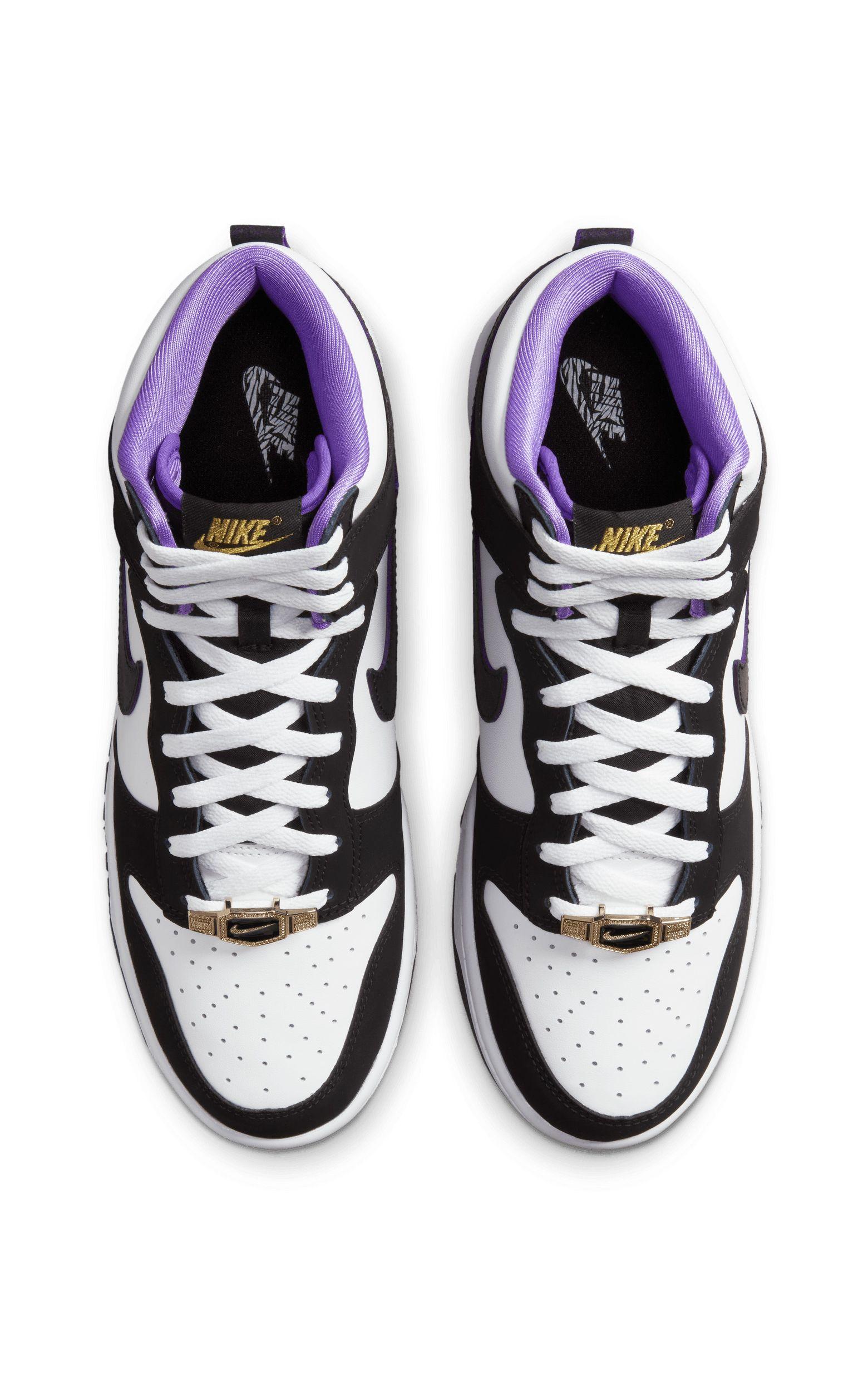 Nike Dunk High Retro Premium Emb Sneakers in White for Men | Lyst