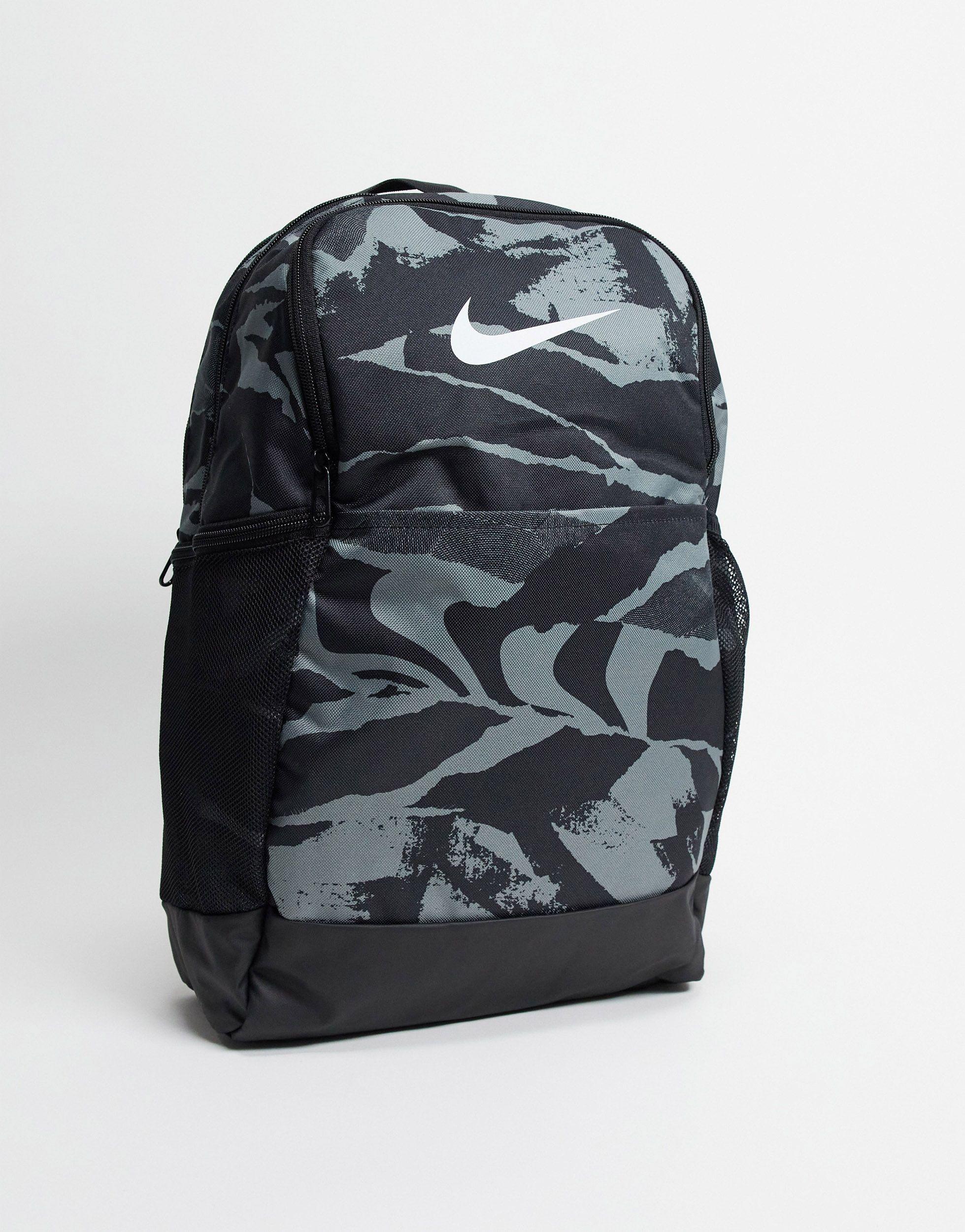 Nike Camo Backpack in Black for Men - Lyst
