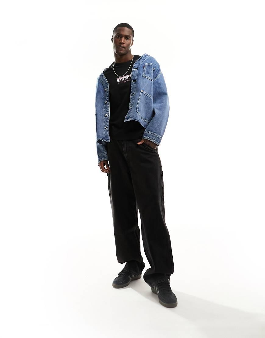 Levi's Union Engineer Denim Cardigan in Blue for Men | Lyst UK