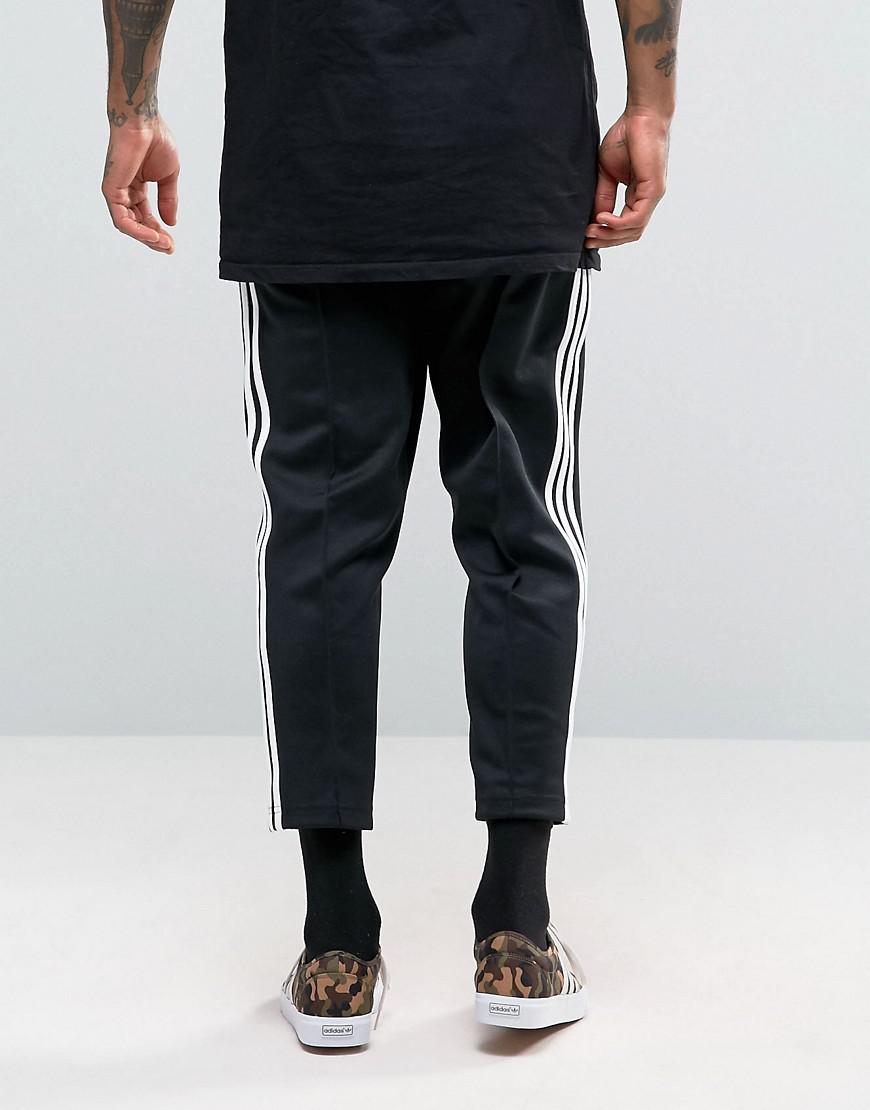 adidas Originals SST Relax Cropped Joggers In Blue BK3631  ASOS