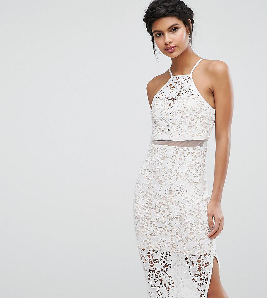 love triangle midi dress