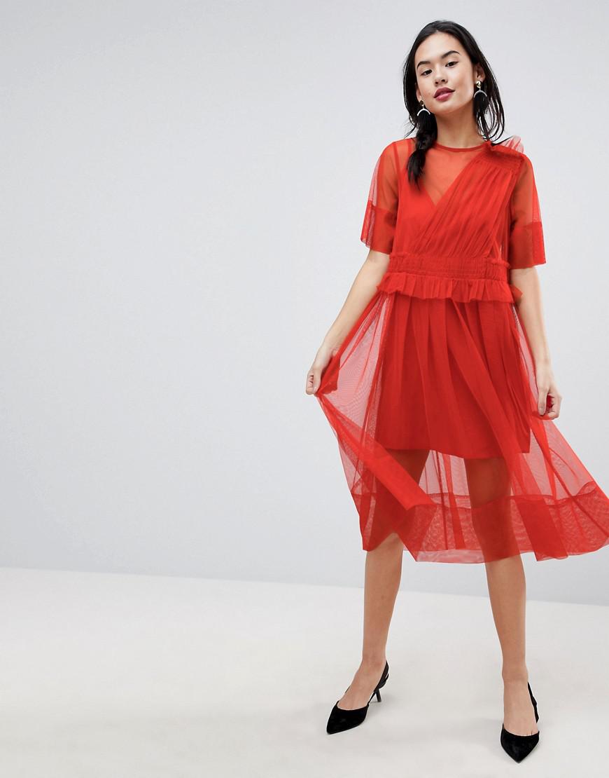 tulle dress asos