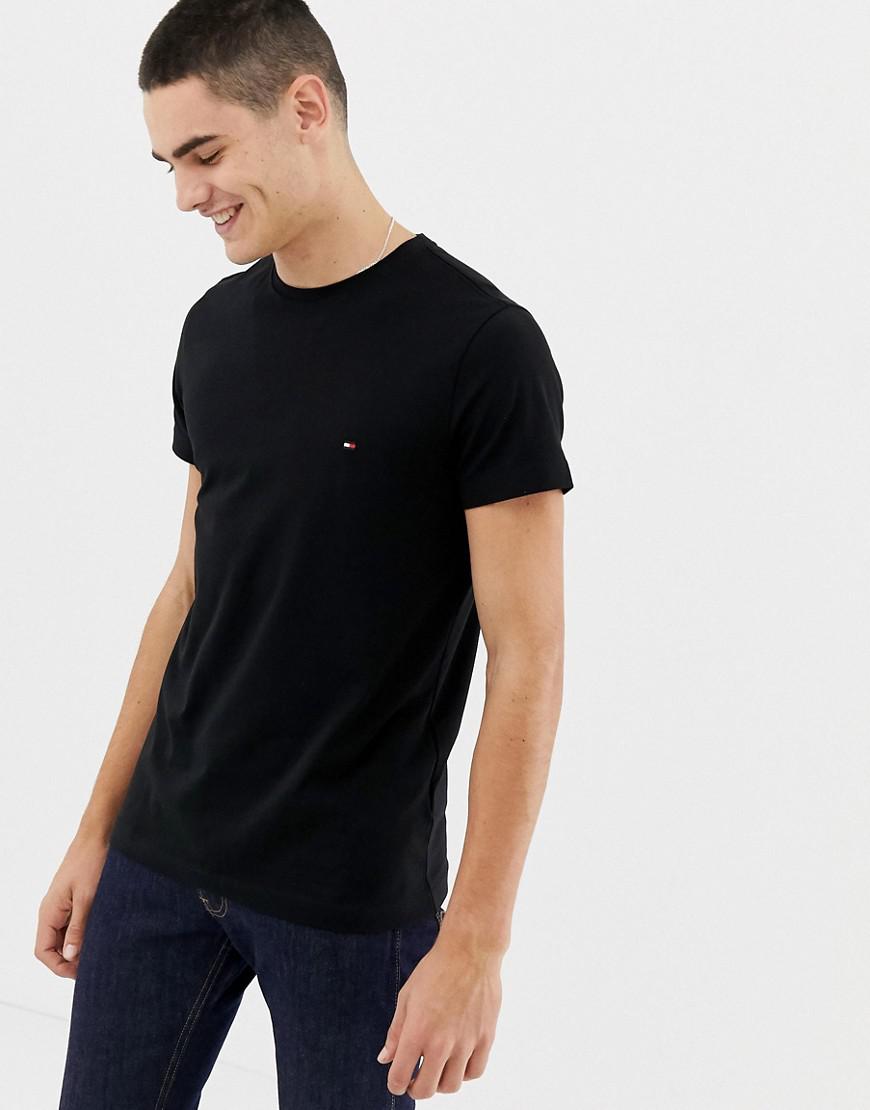 black tommy hilfiger t shirt mens