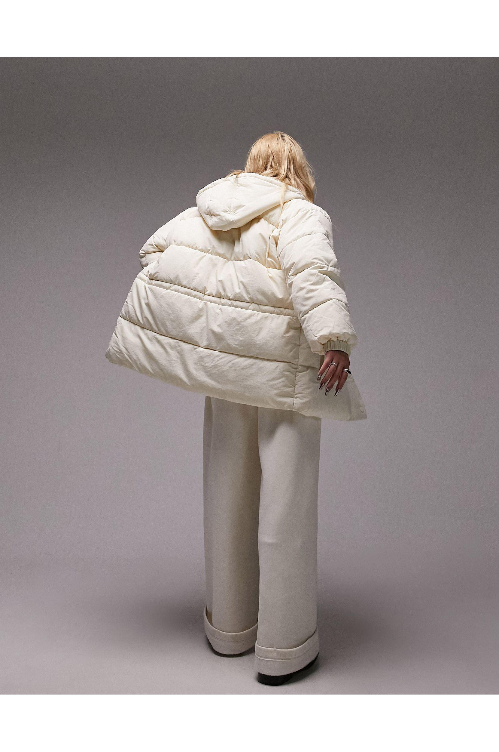 Waist length puffer jacket clearance