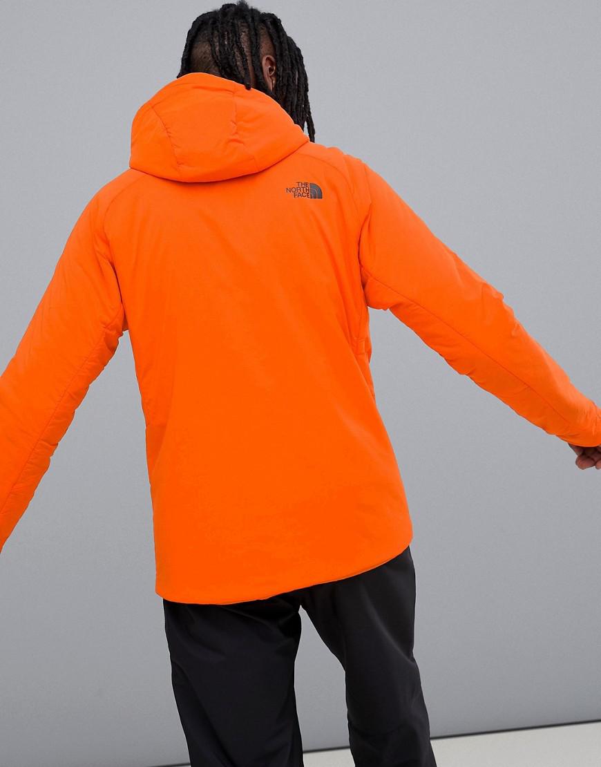 north face ventrix hoodie orange