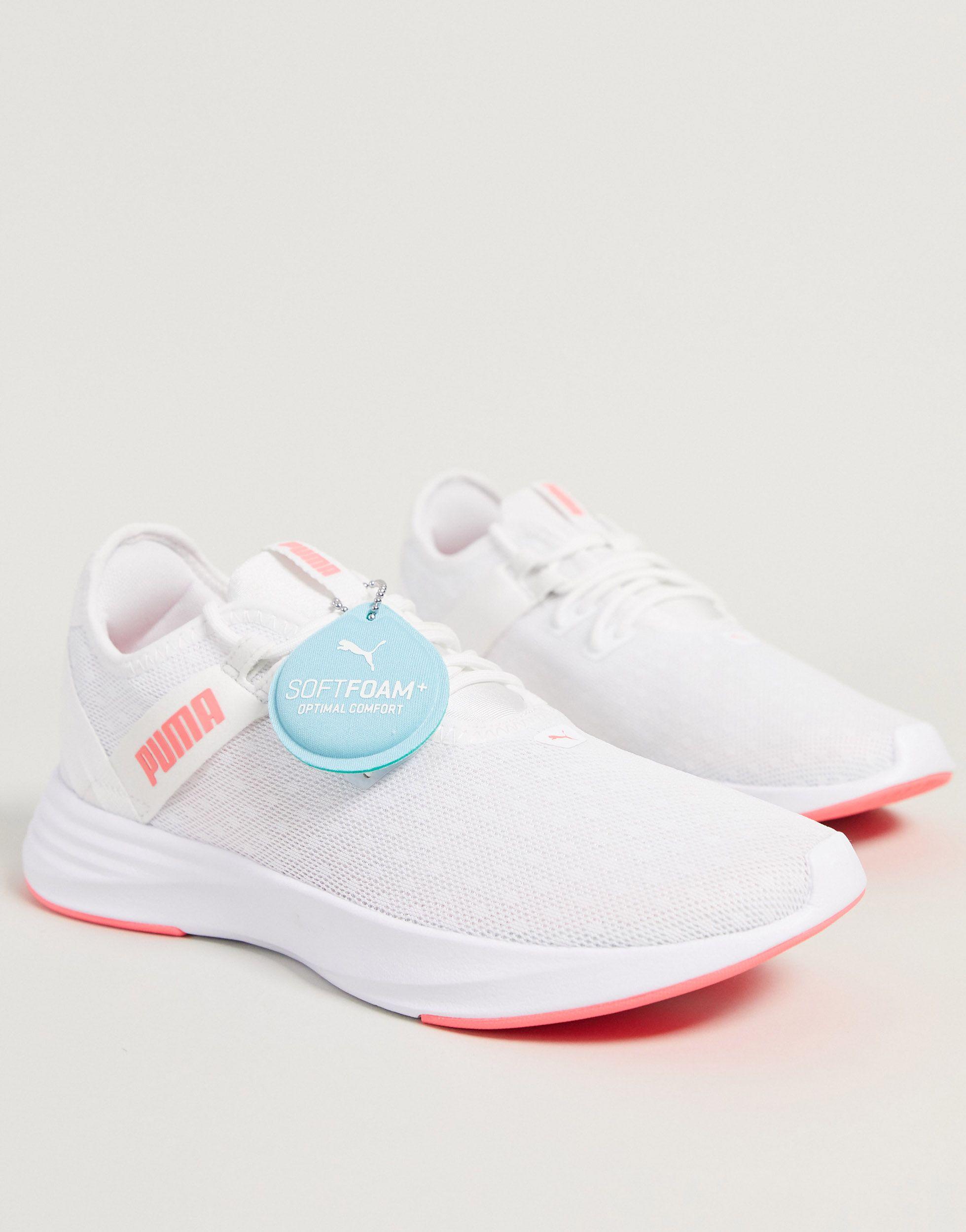 PUMA Rubber Radiate Xt Pattern Wn's Indoor Sneakers in White - Save 79% |  Lyst