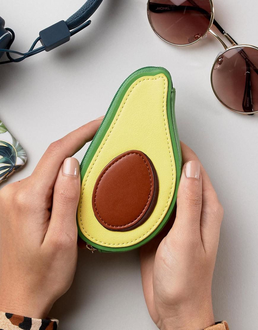 avocado change purse
