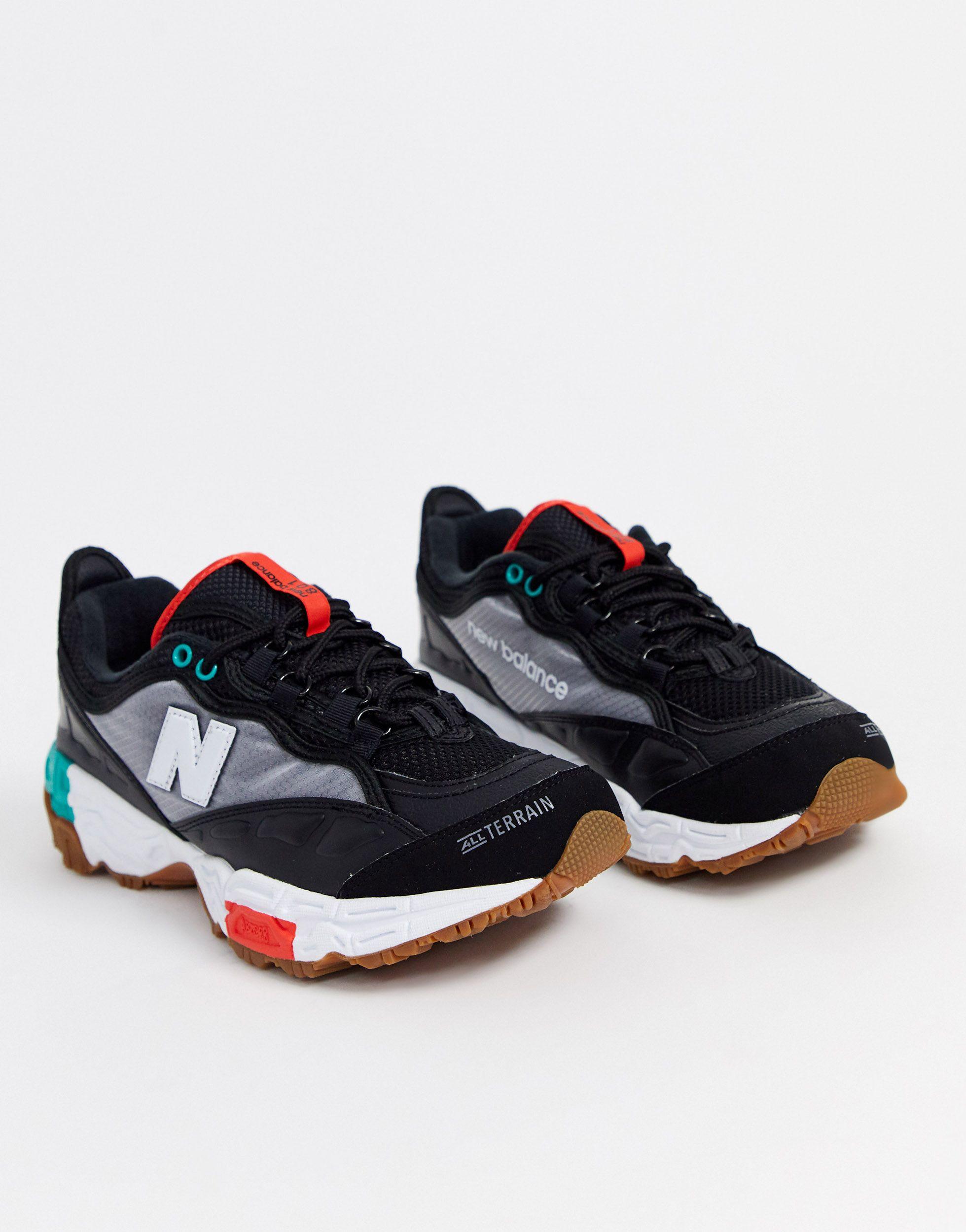 New Balance 801 Trail Trainers in Black for Men | Lyst