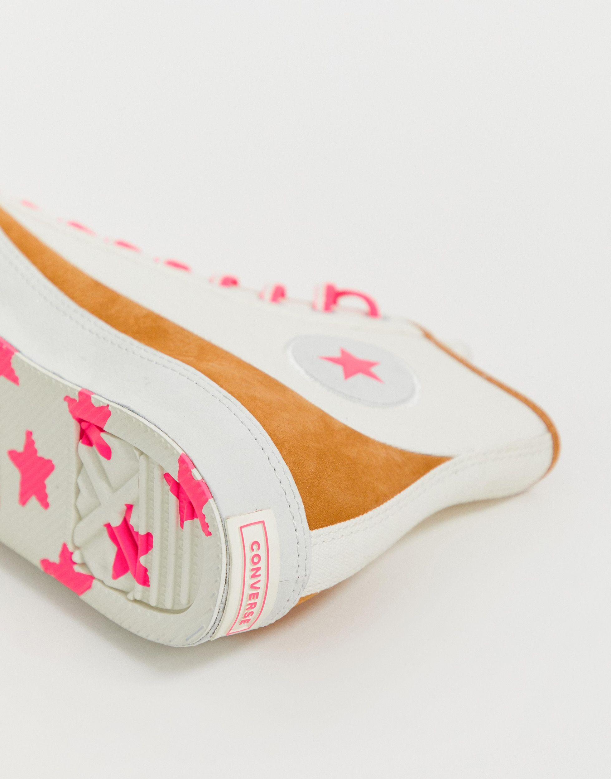 converse montante moutarde