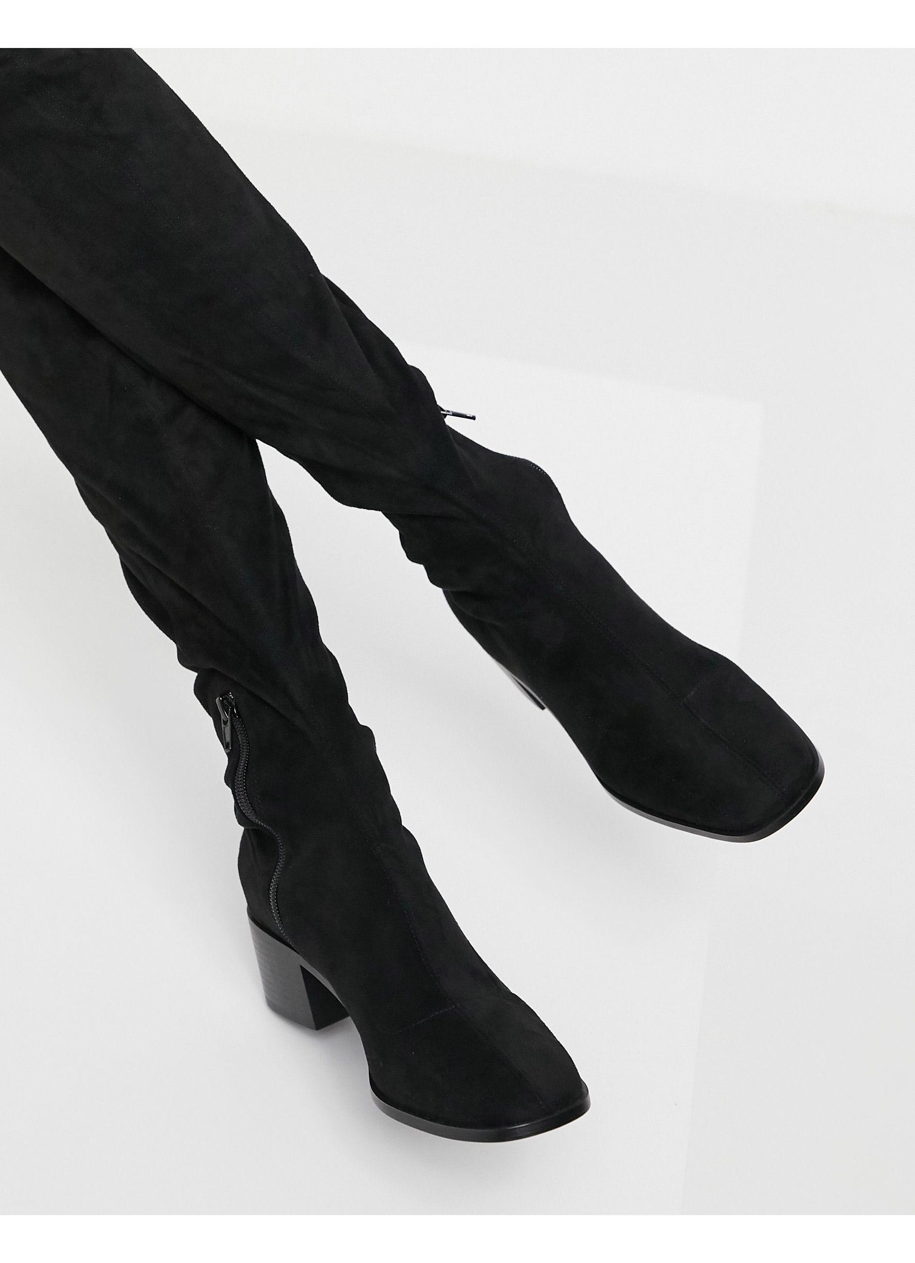 Botas altas negras Mango de color Negro | Lyst