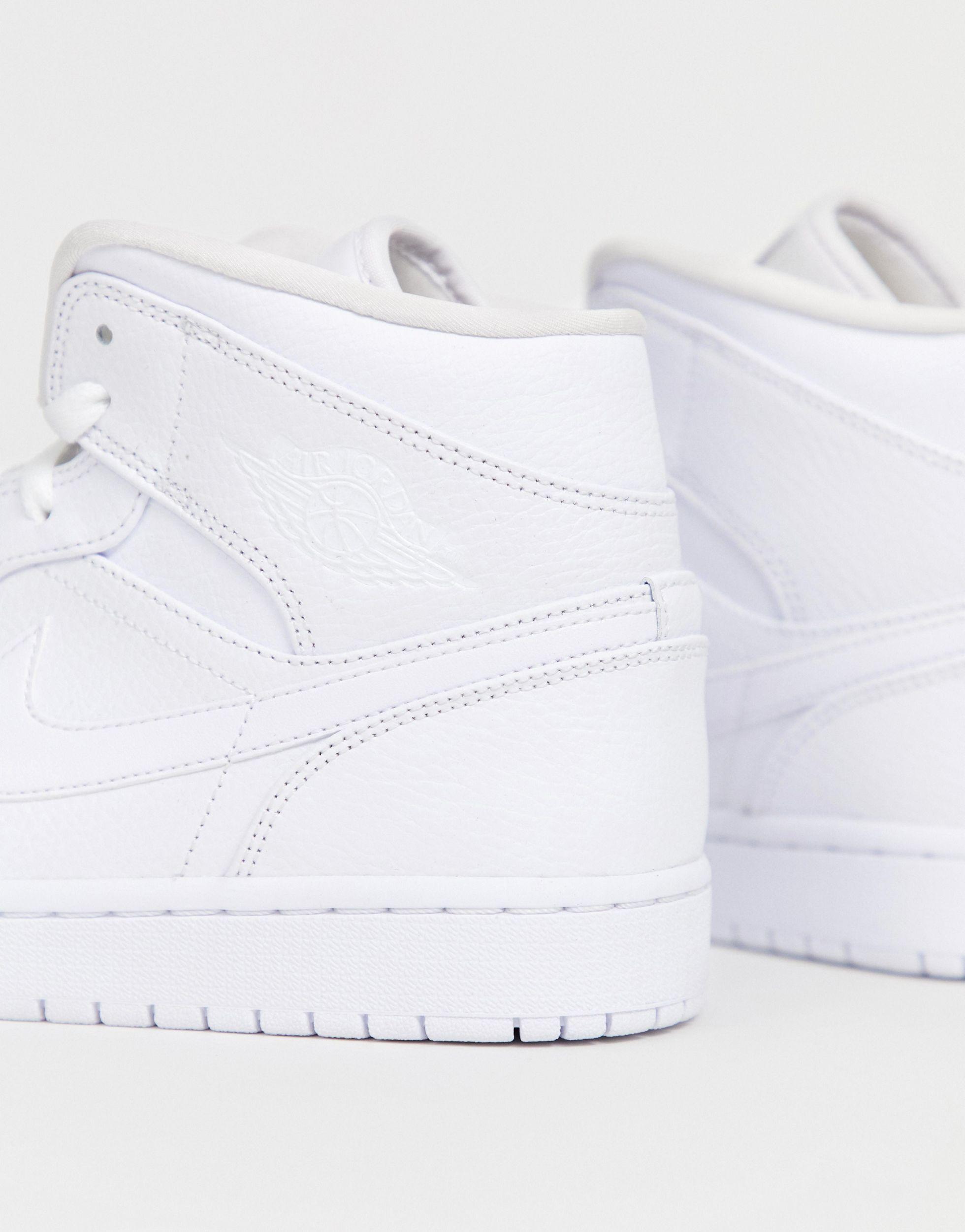 Nike Leer Nike - Air 1 - Halfhoge Sneakers in het Wit voor heren - Bespaar  81% - Lyst