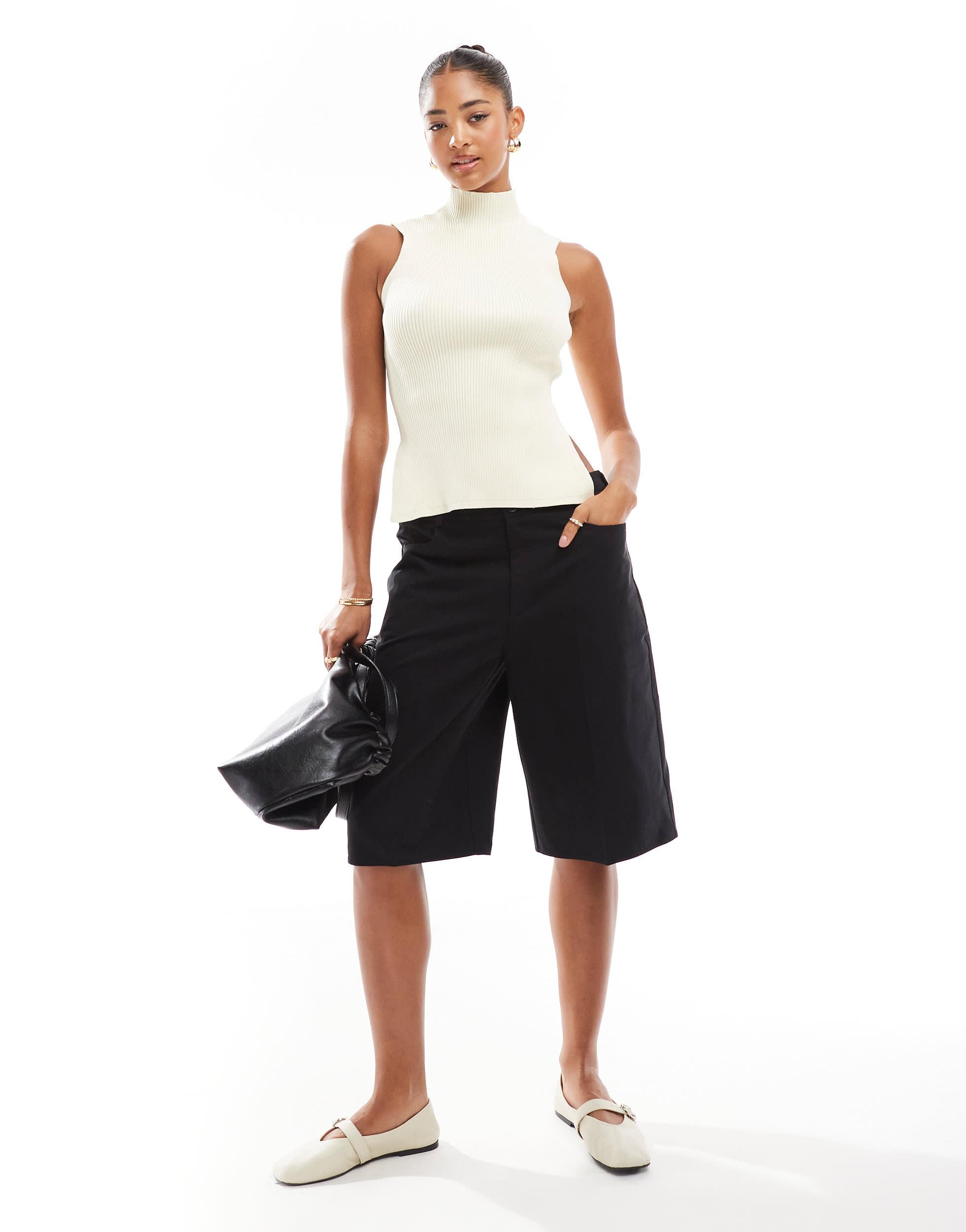 ASOS Knee length shorts for Women Online Sale up to 45 off Lyst