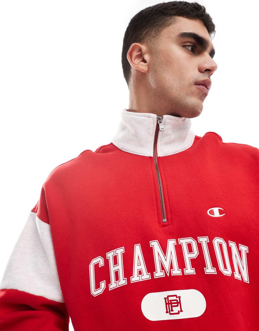 Quarter Zip Champion Sweater Asos Zip Champion Cotton Max Quarter