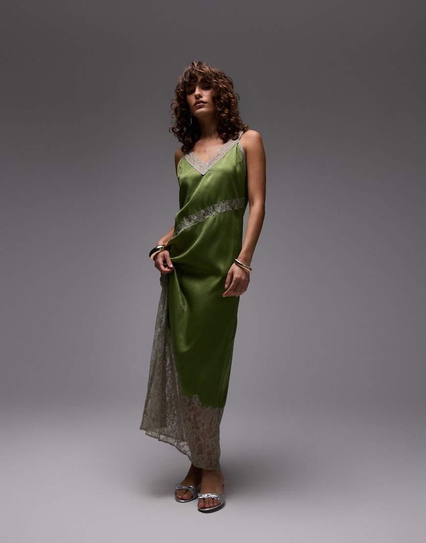topshop green lace bodycon dress Cutwork Insert Midi in global-season-SS26 1 Mattel Barbie Vintage Color:Pastel pink
