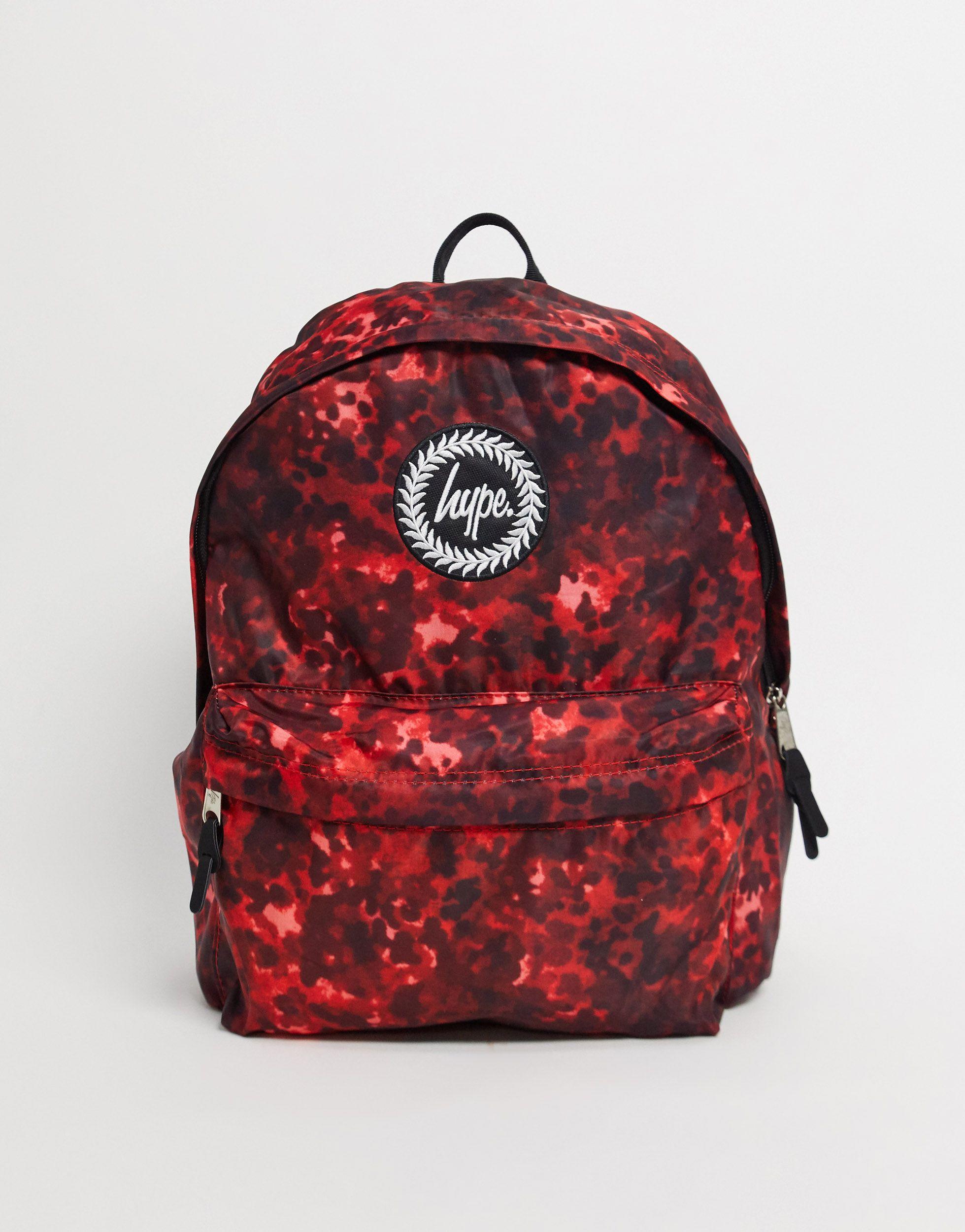 Hype Backpack in Red for Men - Lyst