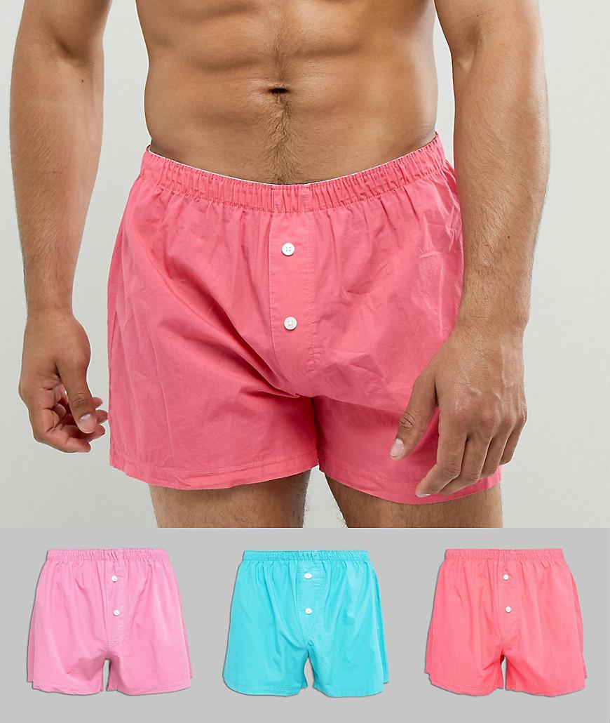 men's woven boxer shorts multipack
