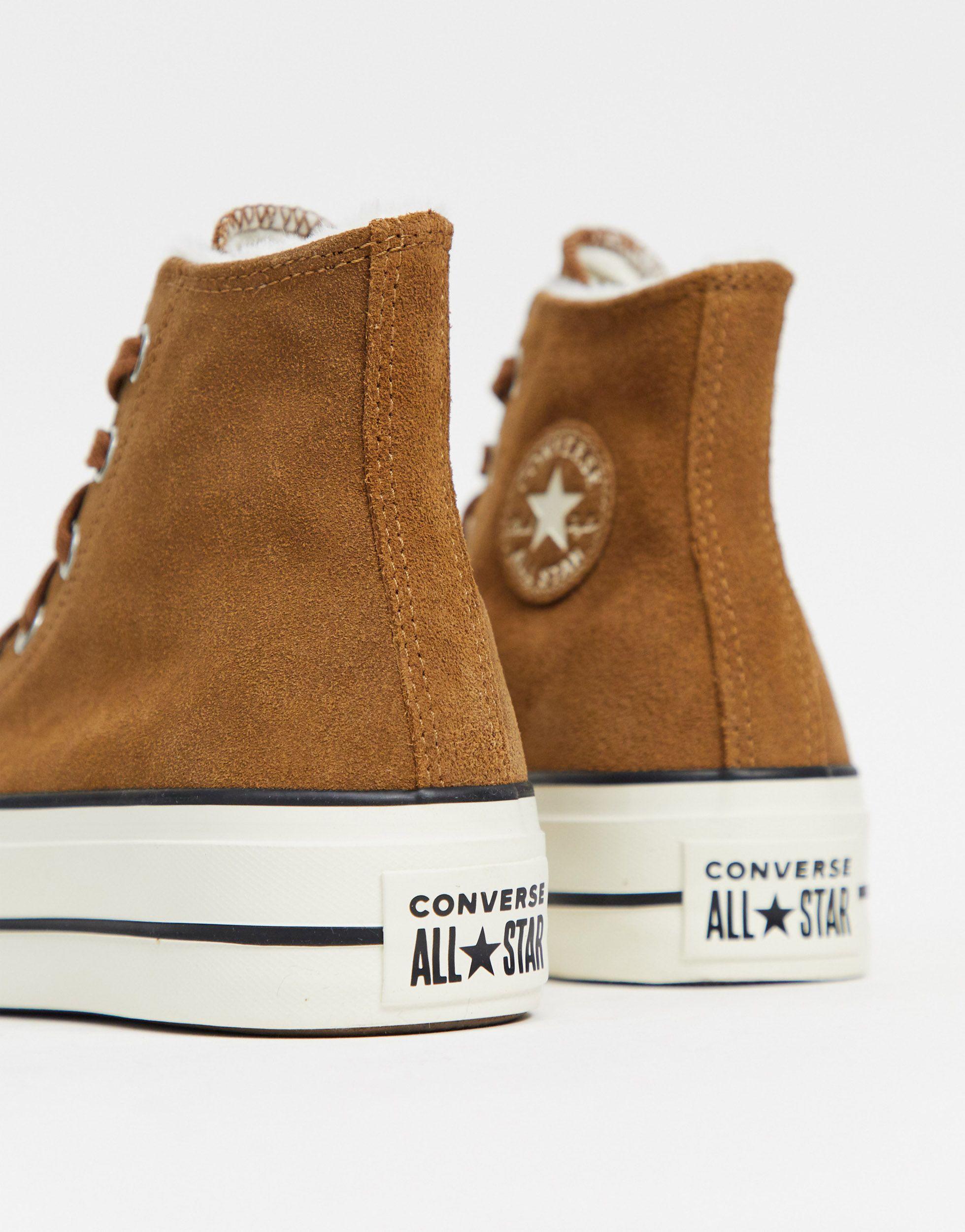 Converse Haute Marron Plateforme Norway, SAVE 57% - fearthemecca.com