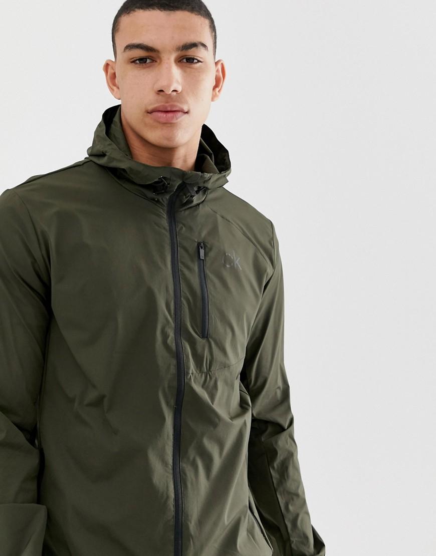 Calvin Klein Synthetic Ultra Lite Jacket In Khaki C9375 in Green for ...