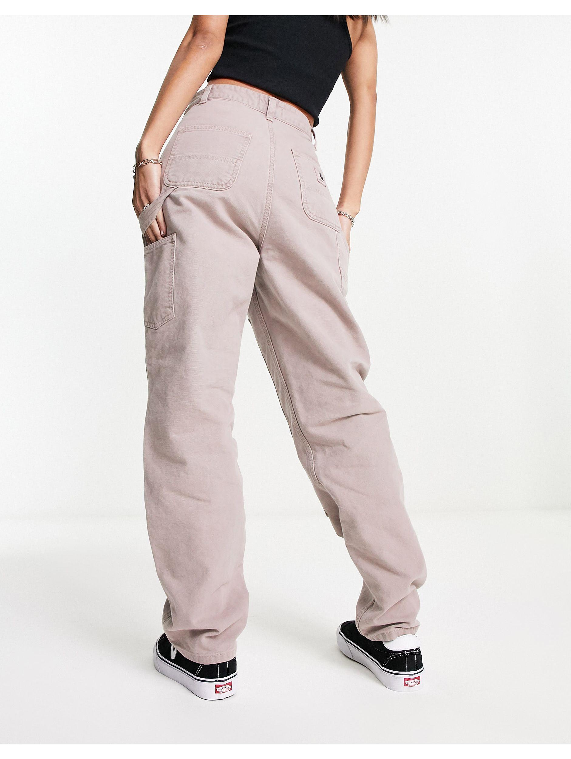 Amhurst - pantalon style charpentier à taille haute Carhartt WIP en coloris  Neutre | Lyst