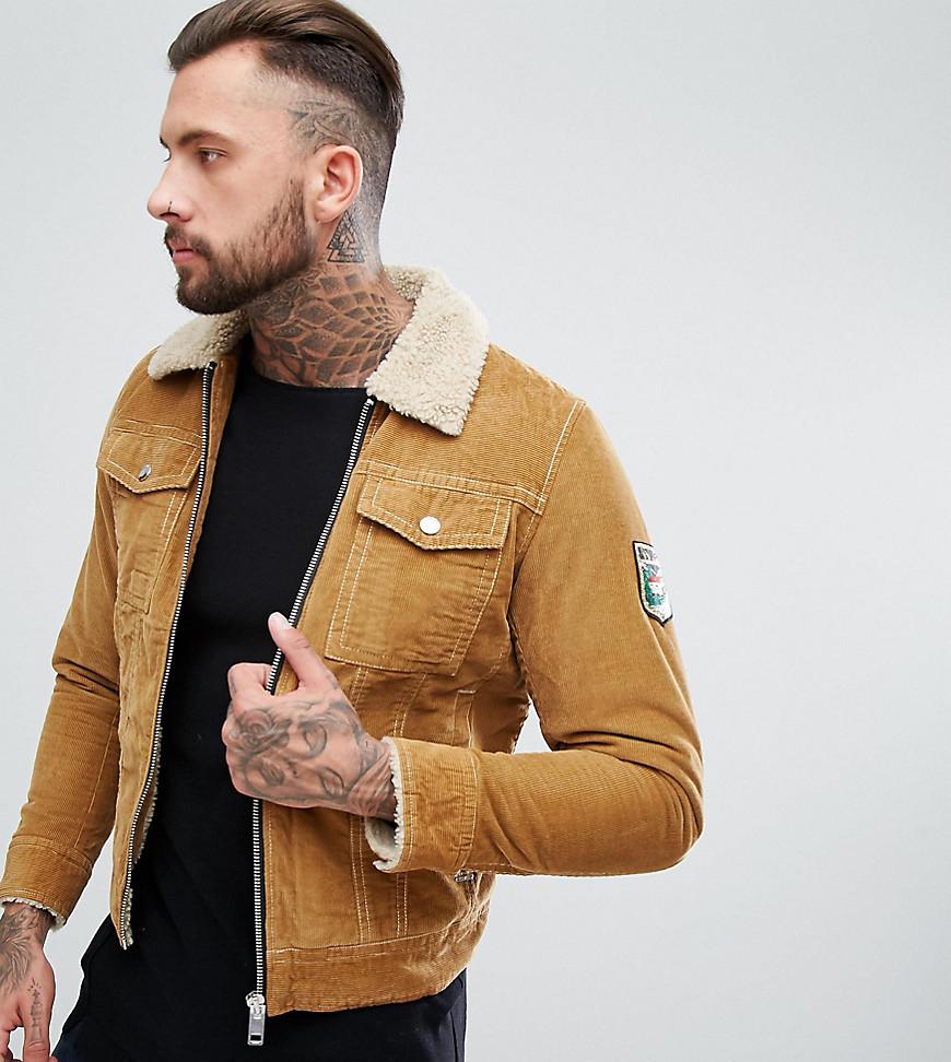 diesel sherpa denim jacket