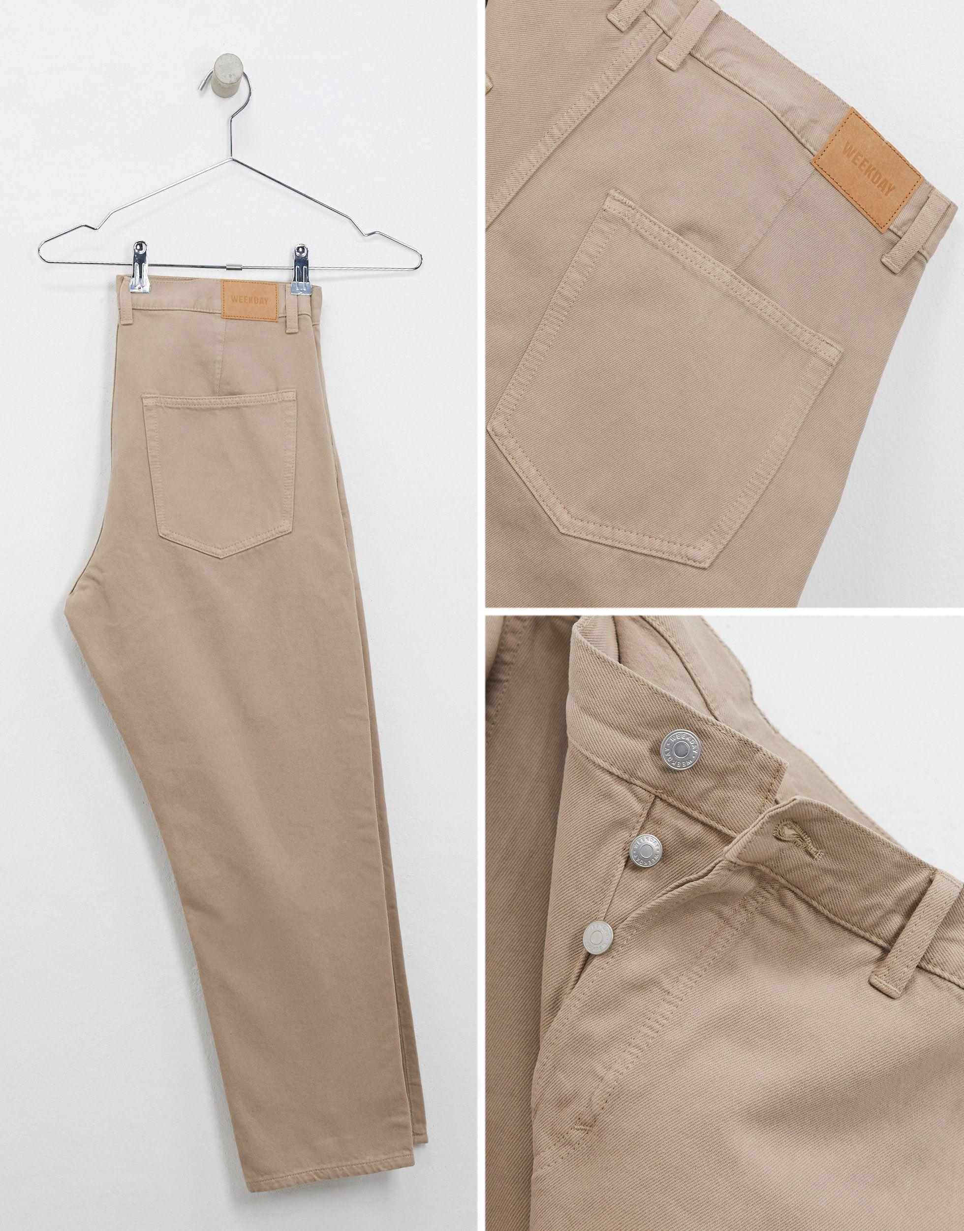 barrel relaxed tapered jeans weekday