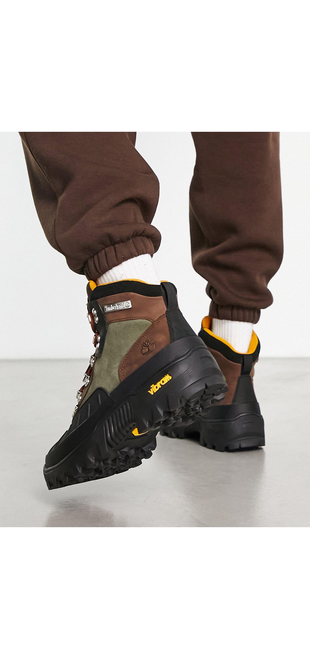 Timberland Vibram Euro Hiker Wp Boots in Black for Men | Lyst