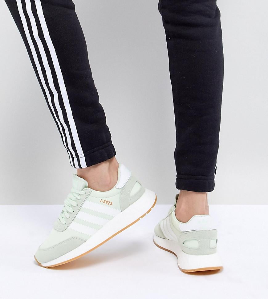 Hula hop sandhed i live adidas Originals I-5923 Runner Trainers in Green | Lyst